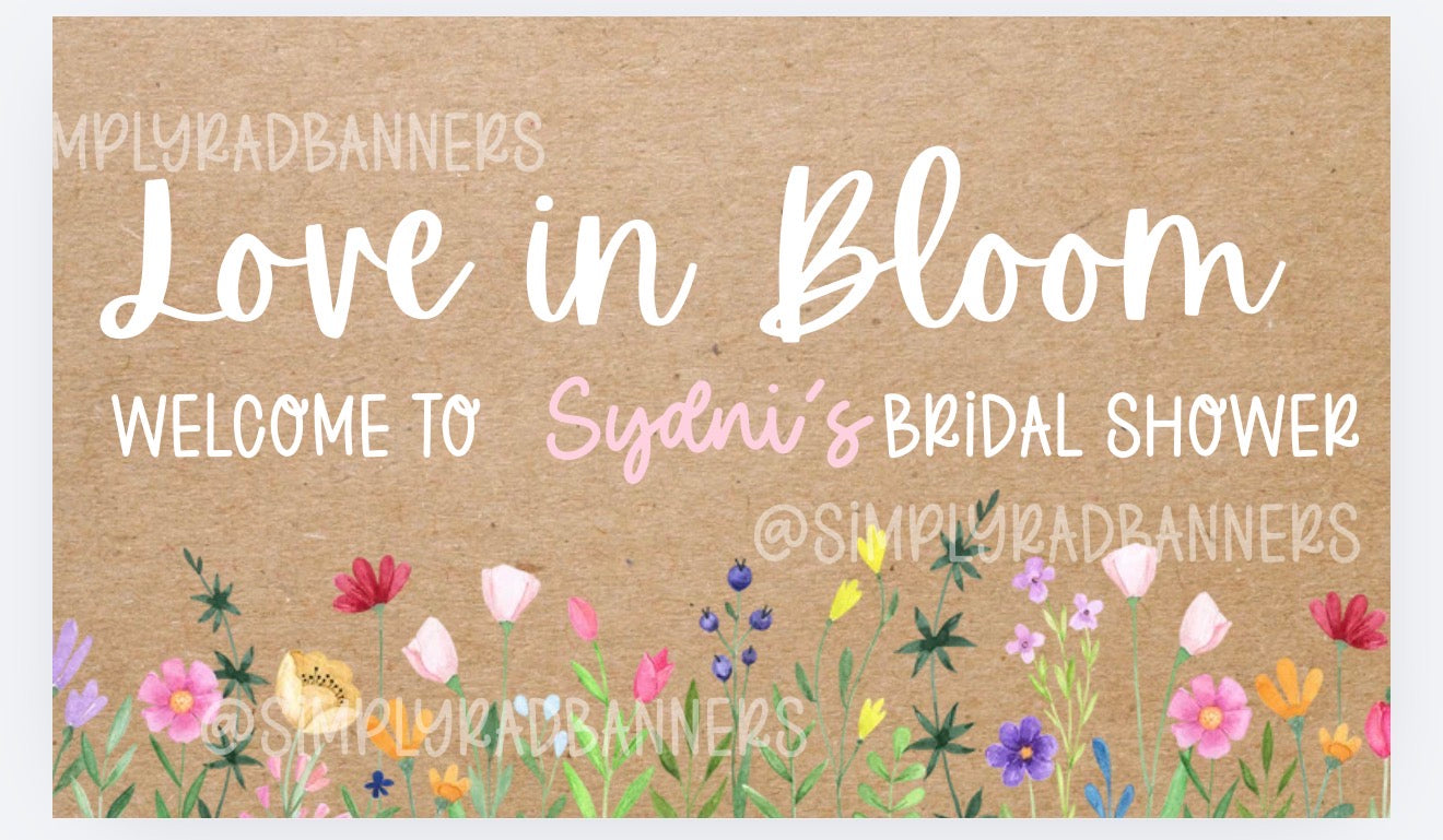 Bridal Shower Banner