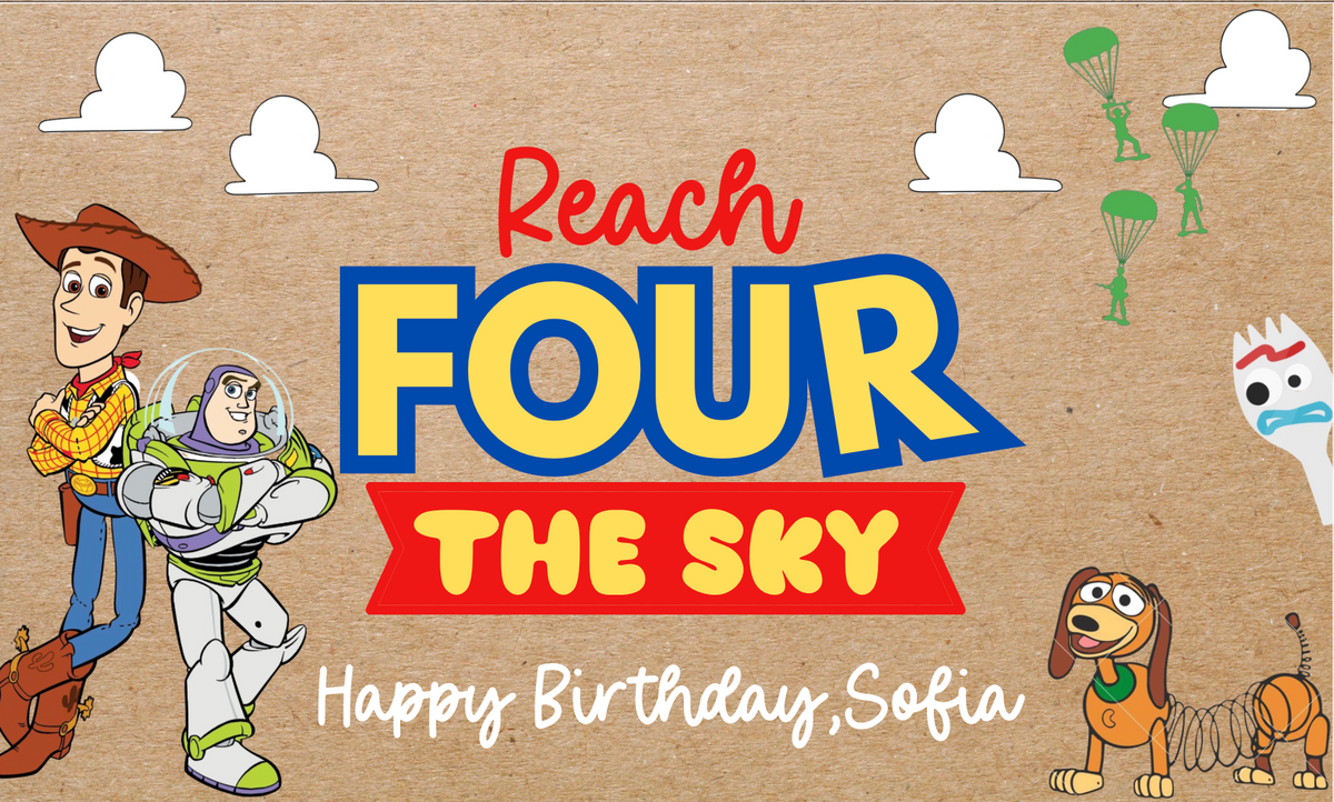 Reach FOUR the Sky Banner