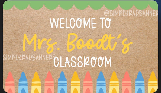 Classroom Banner