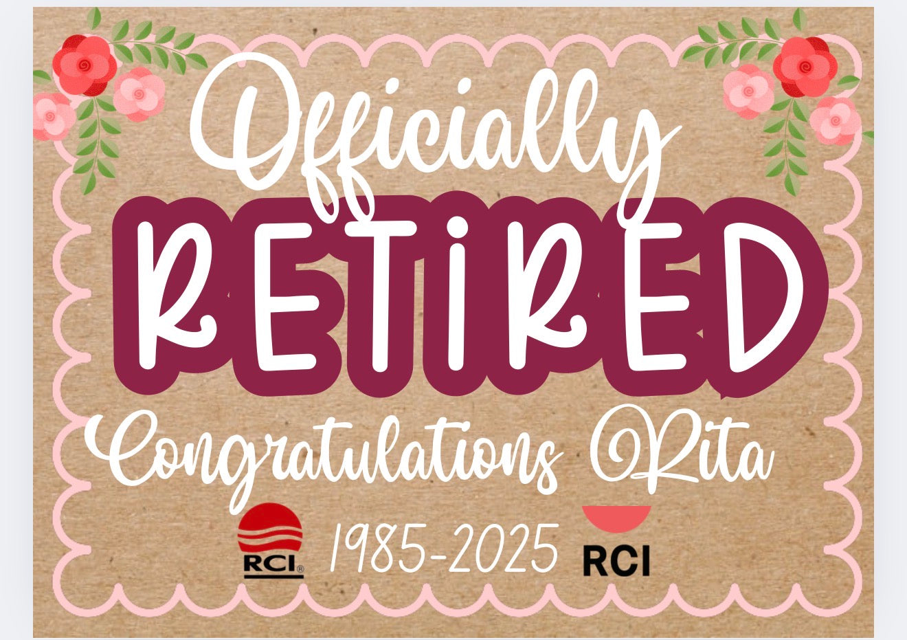 Retirement Banner