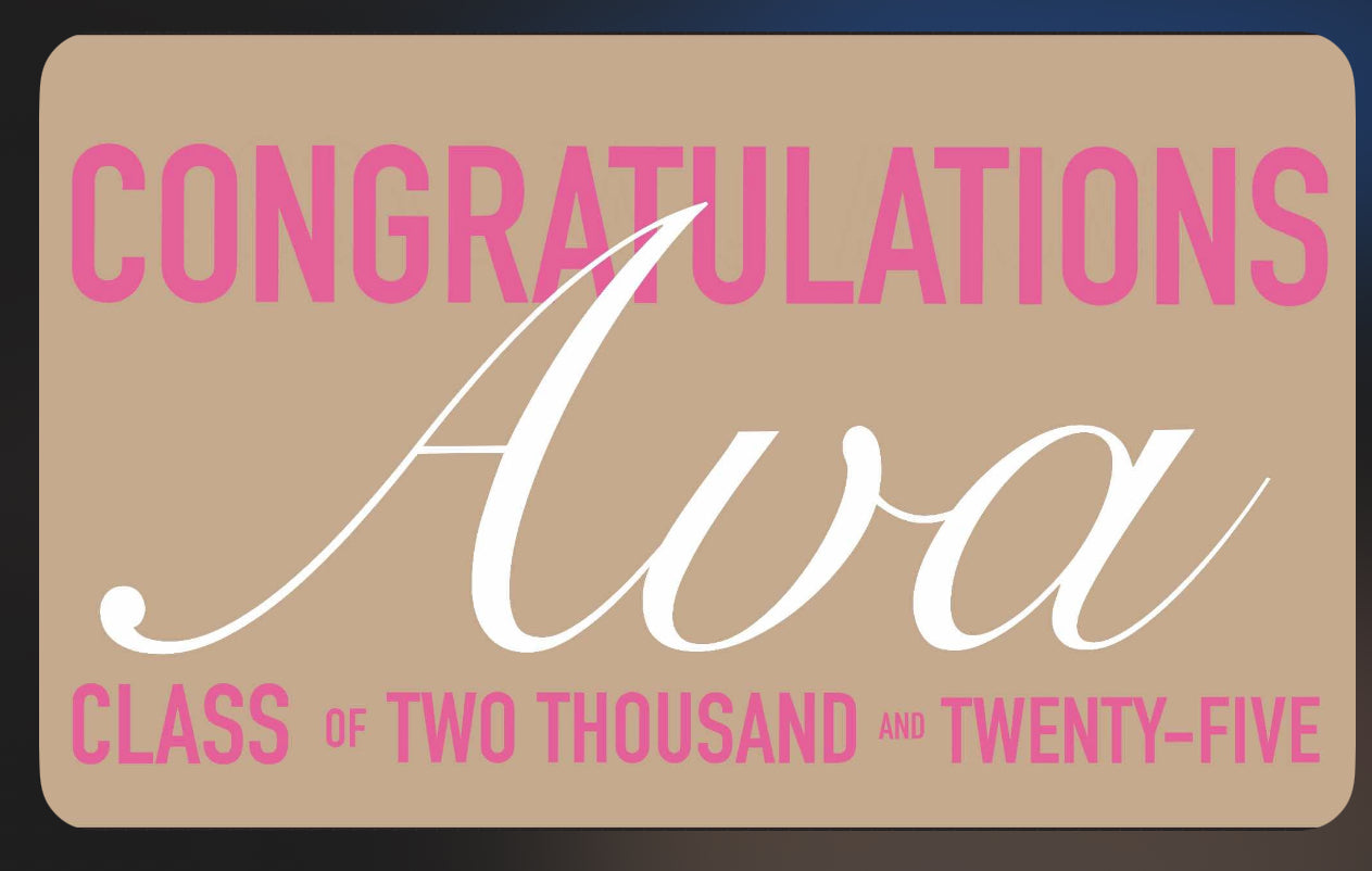 Graduation Banner
