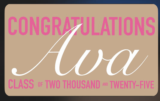 Graduation Banner