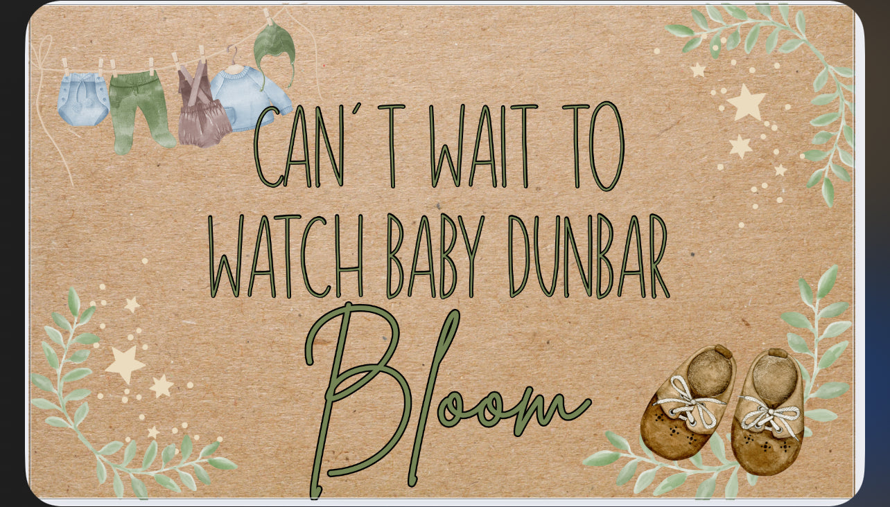 Baby in Bloom