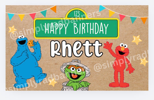 Rhett Birthday Banner