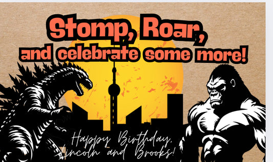 Stomp and Roar Banner