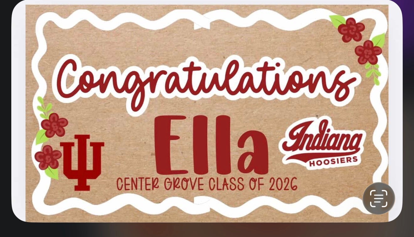 Ella Graduation Banner