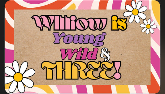 Young Wild and THREE Banner