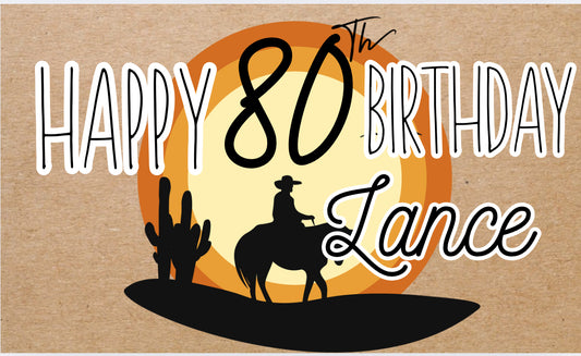 80th Lance Banner