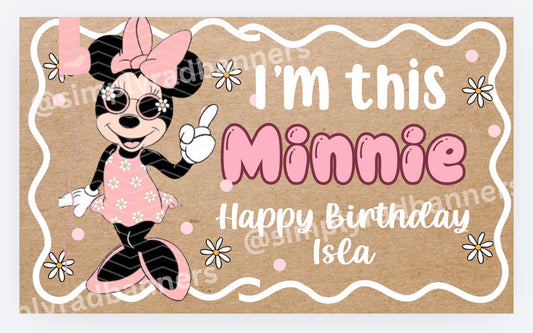 This MINNIE Banner