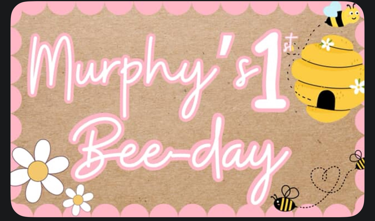 Bee-day Banner