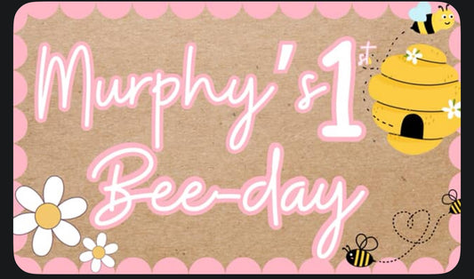 Bee-day Banner