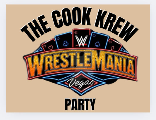 WrestleMania Banner