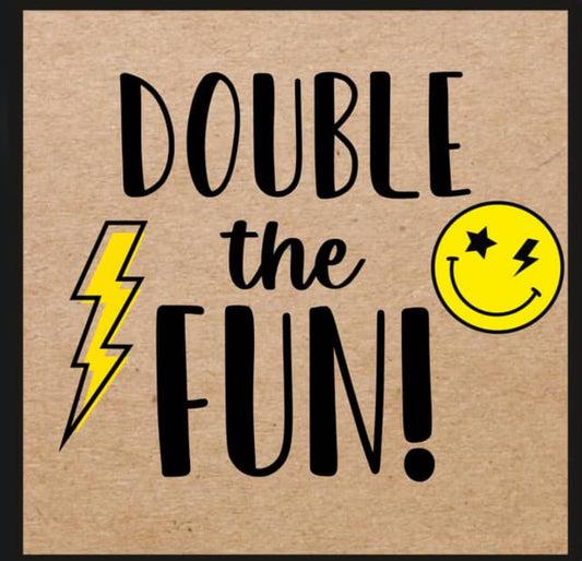 Double the Fun Banner