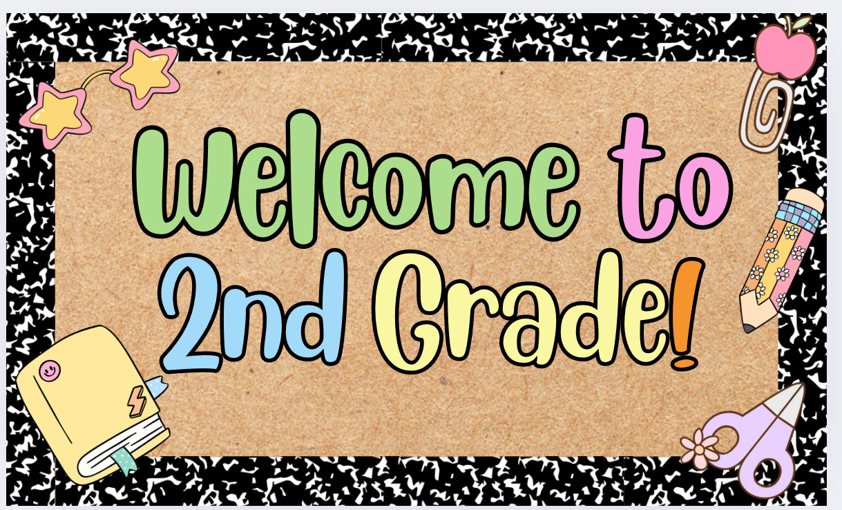 2nd Grade Banner