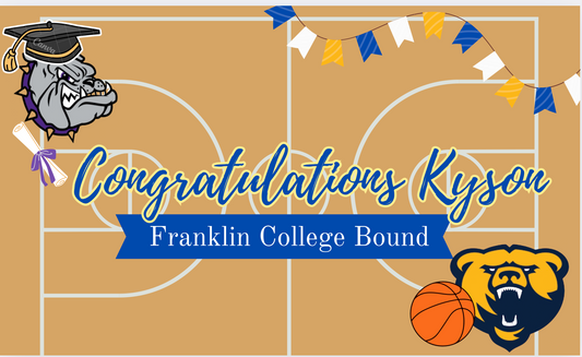 Basketball Grad Banner