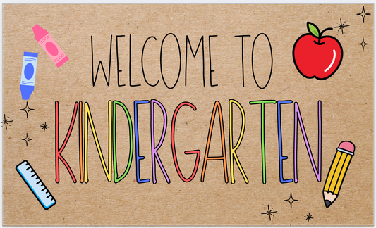 Welcome to Kindergarten