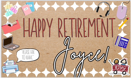Happy Retirement Banner