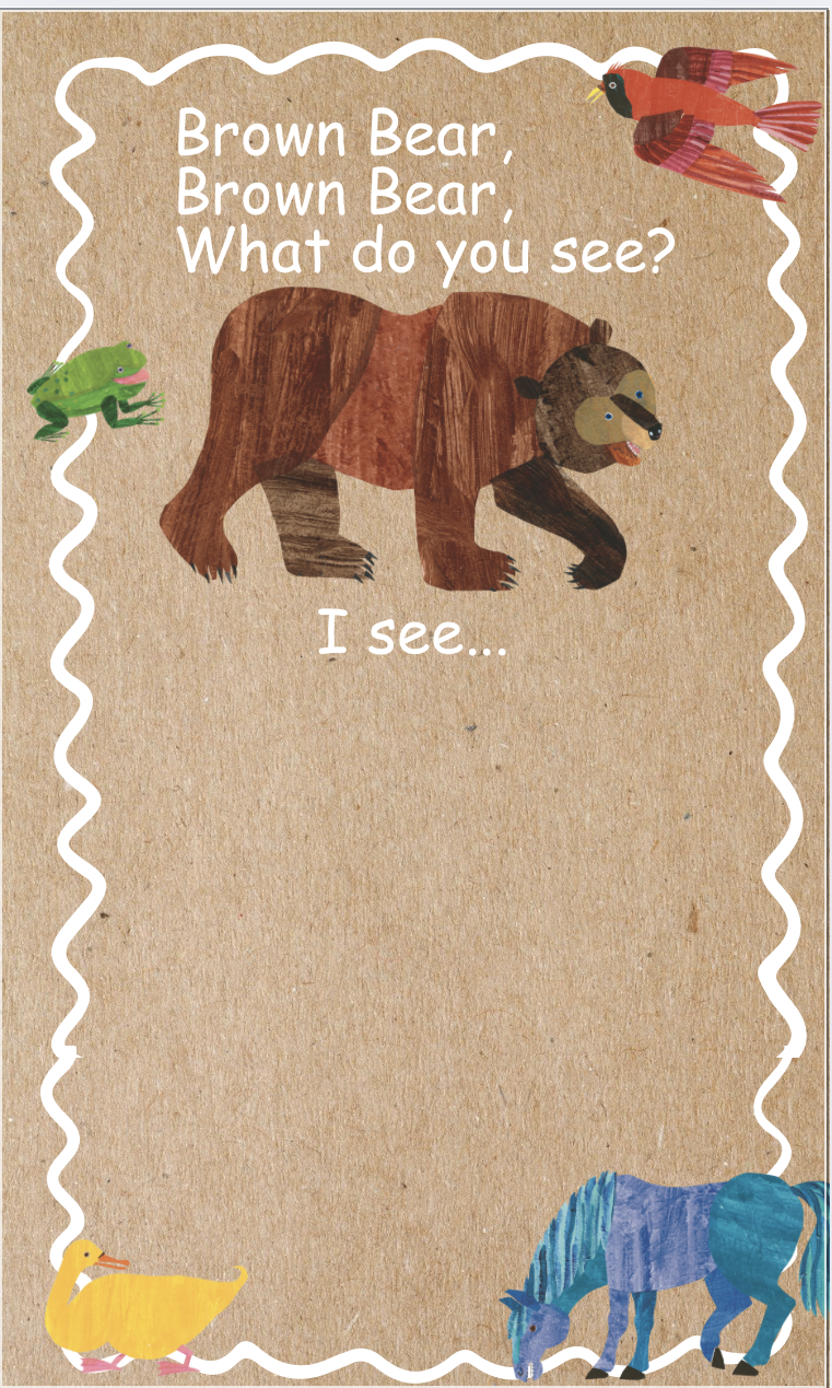 Brown Bear Brown Bear Banner