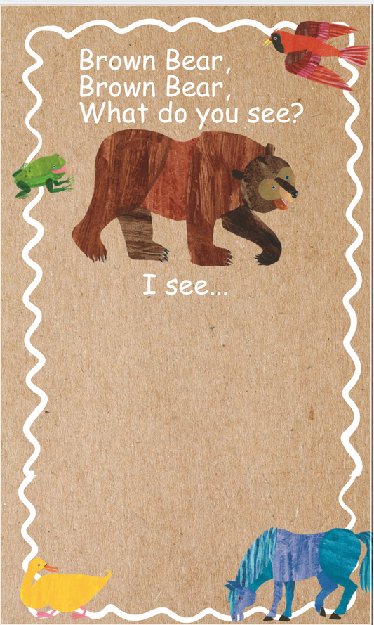 Brown Bear Brown Bear Banner