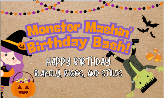 Monster Mashin' Banner