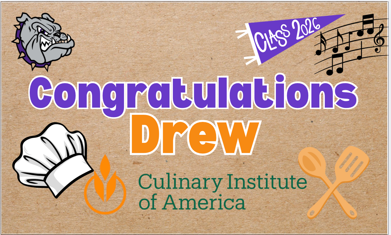 Graduation Banner- Drew