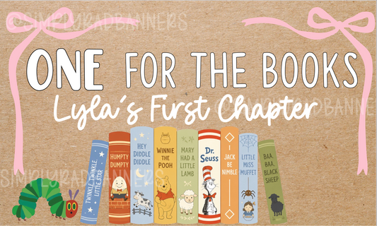 ONE for the Books Banner