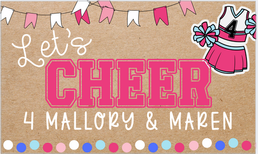 Cheer Banner