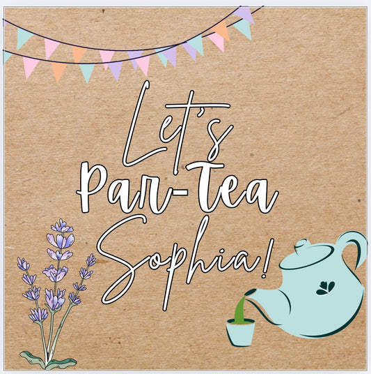 Par-Tea Banner